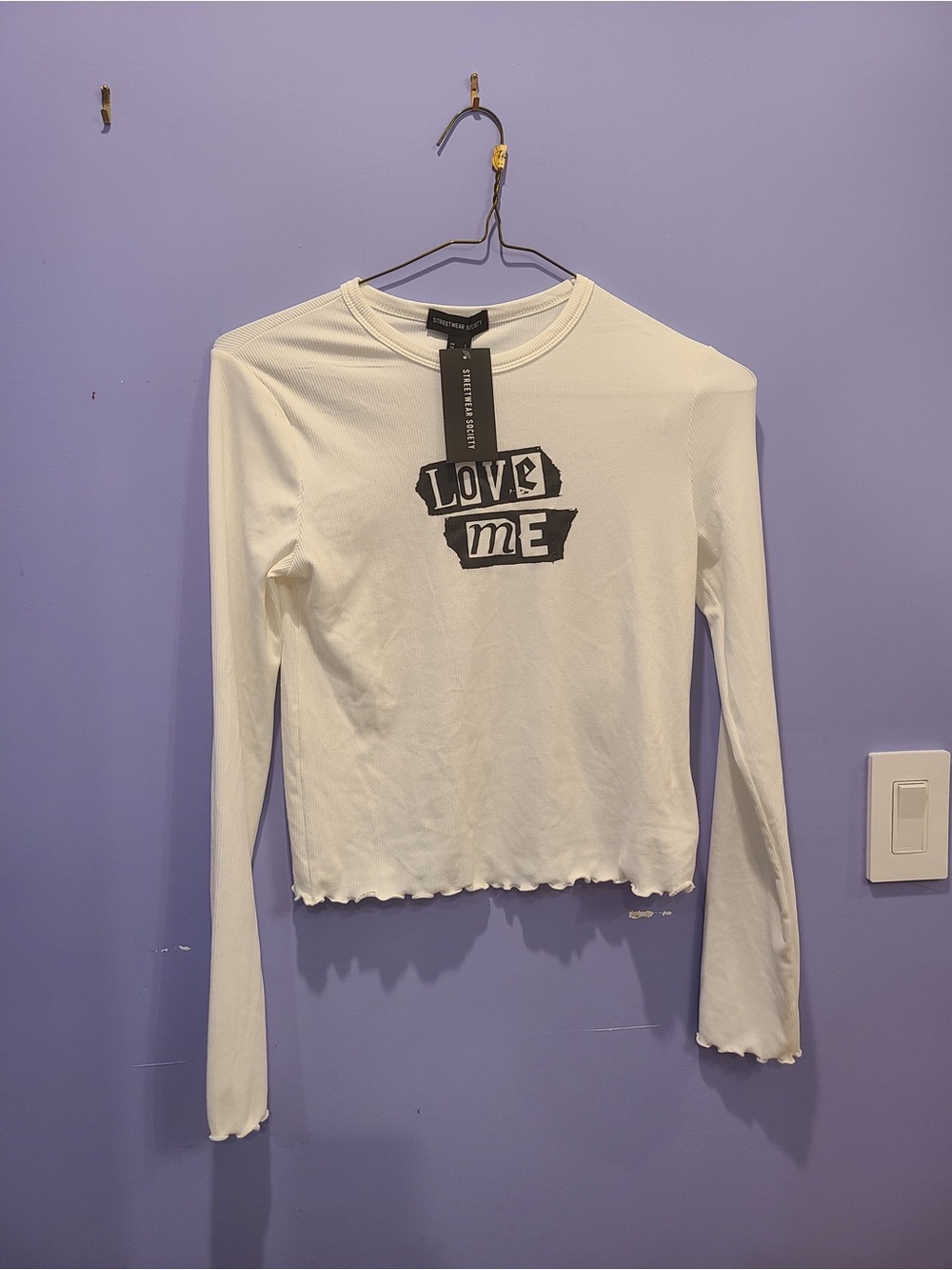 Streetwear Society cropped baby tee